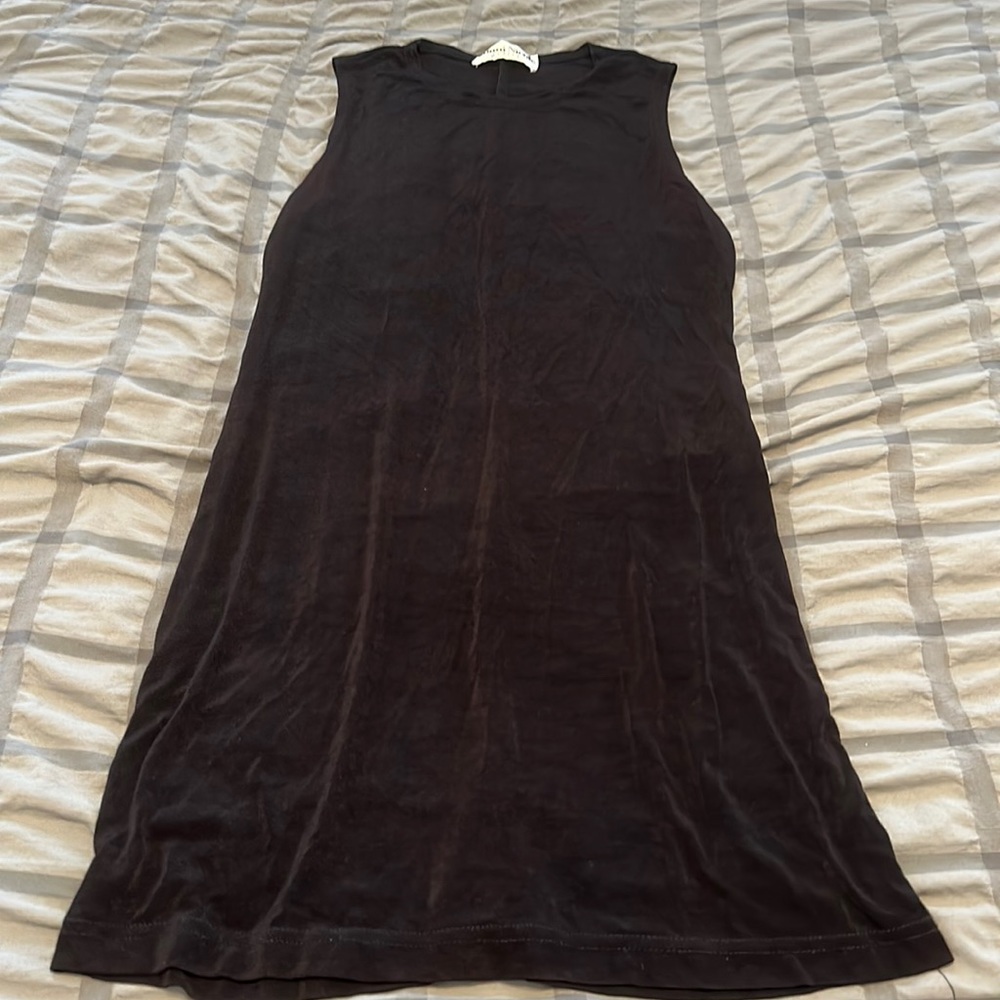 Black tank dress